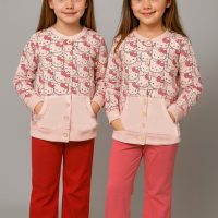 بلوز شلوار دخترانه مجلسی طرح کیتی